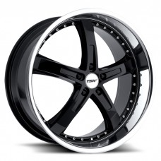 TSW Jarama 8,0x19 5/114,3 ET40 d-76 Gloss Black Mirror Cut Lip (1980JAR405114B76)