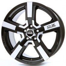 OZ Versilia 9,0x19 5/130 ET45 d-71,6 Matt Black Diamond Cut (W0184100154)