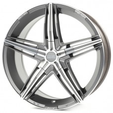 OZ David 7,5x16 5/108 ET45 d-75 Matt Graphite Diamond Cut (W01868201N5) d-L