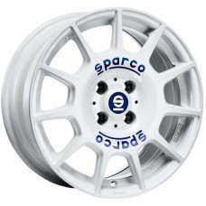 SPARCO Terra 7,5x17 5/114,3 ET45 d-73,1 White Blue Lettering (W29047504G7) d-PLY