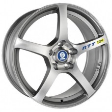 SPARCO RTT524 7,0x16 4/100 ET37 d-63,3 Matt Silver Tech Diamond Cut (W2904150068) d-PSY
