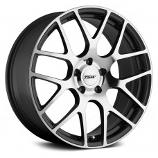 TSW Nurburgrin 8,0x18 5/114,3 ET35 d-76 Gunmetal Mirror Cut Face (1880NUR355114S76)