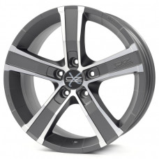 OZ Sahara 5 8,0x18 5/150 ET35 d-110,6 Matt Graphite Diamond Cut (W85060005N5)