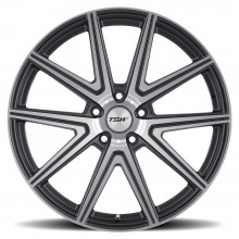 TSW Rouge 8,5x19 5/114,3 ET30 d-76 Gunmetal Mirror Cut Face (1985RUG305114G76)
