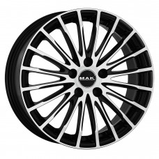 MAK Fatale 8,0x18 5/108 ET45 d-72 White and Black (F8080FAWB45GG3)