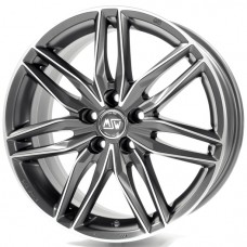 MSW 24 8,0x17 5/105 ET40 d-56,6 Matt Gunmetal Full Polished (W1920800126)