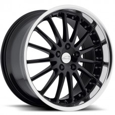 Диск COVENTRY Whitley 8,5x20 5/108 ET42 d-63,4 Gloss Black Mirror Cut Lip (2085COW425108B63)
