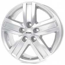 Rial Transporter 6,5x16 5/130 ET66 d-89,1 Polar Silver (TP65666O41) 5 лучей