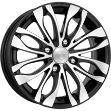 КиК Канзаши(КС628) 5,5x14 4/100 ET36 d-60,1 алмаз черный (Арт.r14449) Оригинал