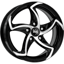 КиК Ландау (КС525) 6,5x15 5/105 ET35 d-56,6 алмаз черный (Арт.7490)