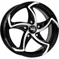 КиК Ландау (КС525) 6,5x15 5/105 ET35 d-56,6 алмаз черный (Арт.7490)