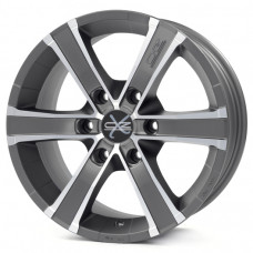 OZ Sahara 6 8,0x17 6/139,7 ET35 d-67,1 Matt Graphite Diamond Cut (W85009002N5)