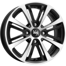 КиК Беринг (КС648) 6,5x15 4/100 ET35 d-56,6 алмаз черный (Арт.r28560) Оригинал