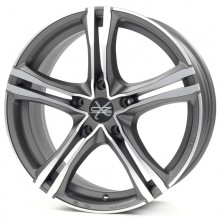 OZ X5B 7,0x16 5/114,3 ET40 d-75 Matt Graphite Diamond Cut (W85066605N5) d-L