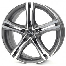 OZ X5B 7,0x16 5/114,3 ET40 d-75 Matt Graphite Diamond Cut (W85066605N5) d-L